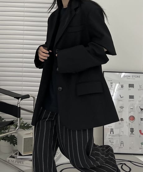 CUTTING OVERSIZE JACKET