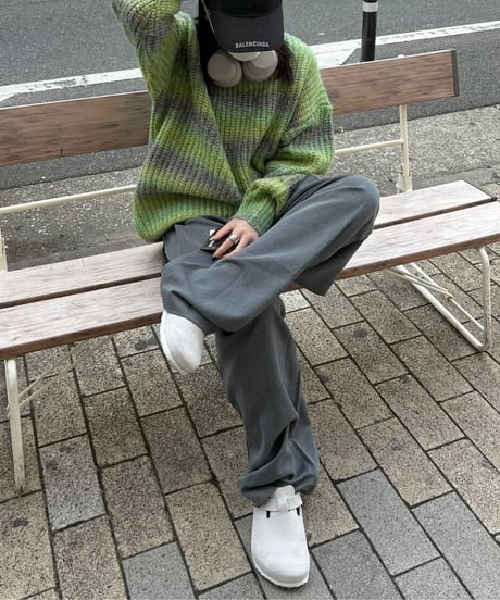GRADATION KNIT