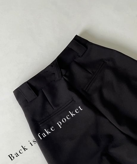 HIGH WAIST WIDE PANTS