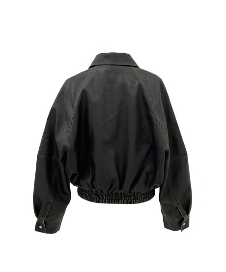 VINTAGE LEATHER BLOUSON（2color!）