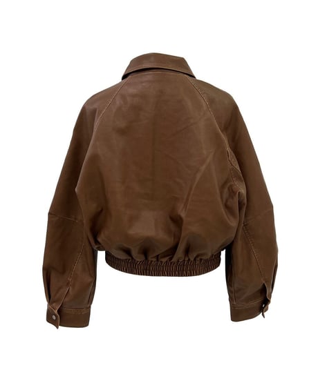 VINTAGE LEATHER BLOUSON（2color!）