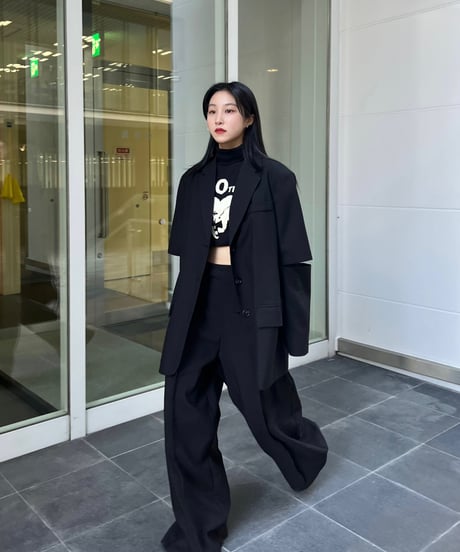 HIGH WAIST WIDE PANTS