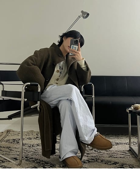 ALMOND LONG COAT