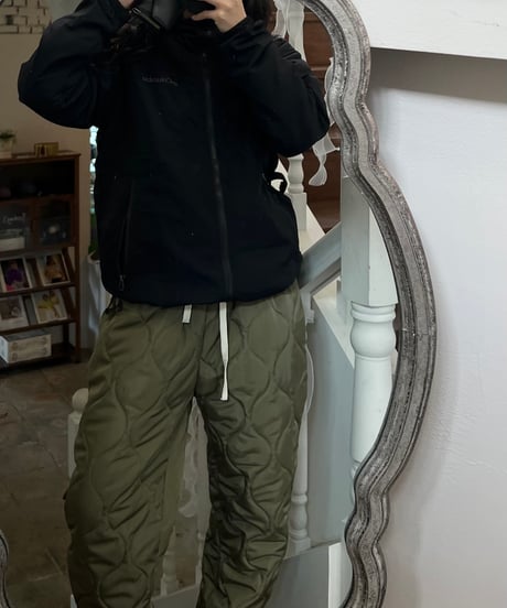 ［Restock］QUILTING PADDING PANTS