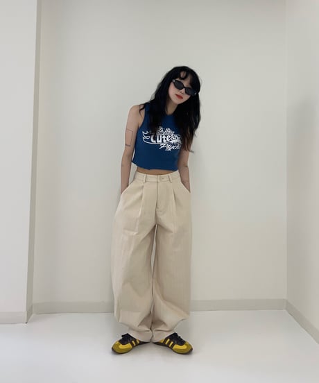 COTTON LANTERN PANTS（2color）