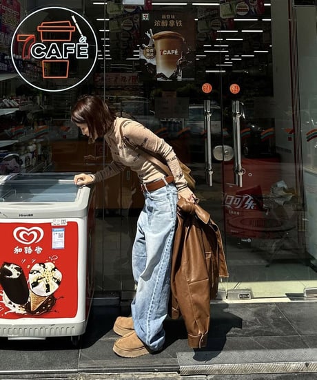 VINTAGE LEATHER BLOUSON（2color!）