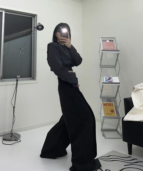 HIGH WAIST WIDE PANTS