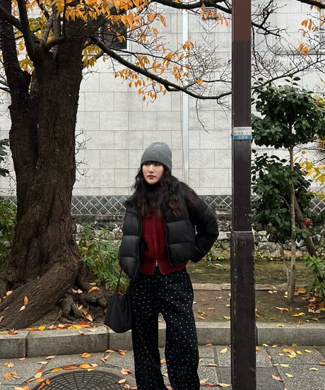 DOUBLE ZIP CABLE KNIT（2color!）