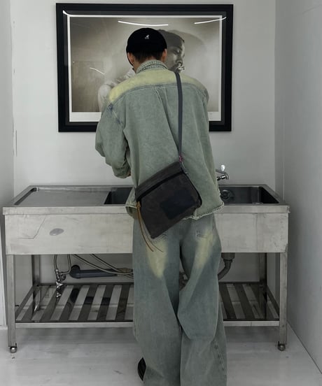 ［Restock］WASHED PALE JEANS SET