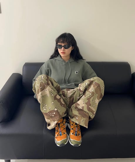 LiilU ♡ Lilo Pants 刺繍 パンツ 6y チェック ラミ＆アール お友達デニムパンツ LIN AL-75605 和柄 和風 猫 虎