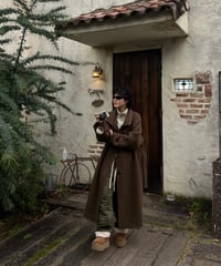 ALMOND LONG COAT