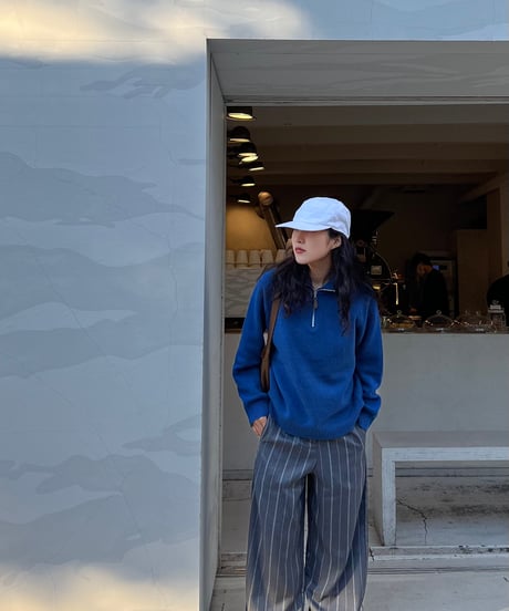 WOOL ZIP KNIT（2color!）