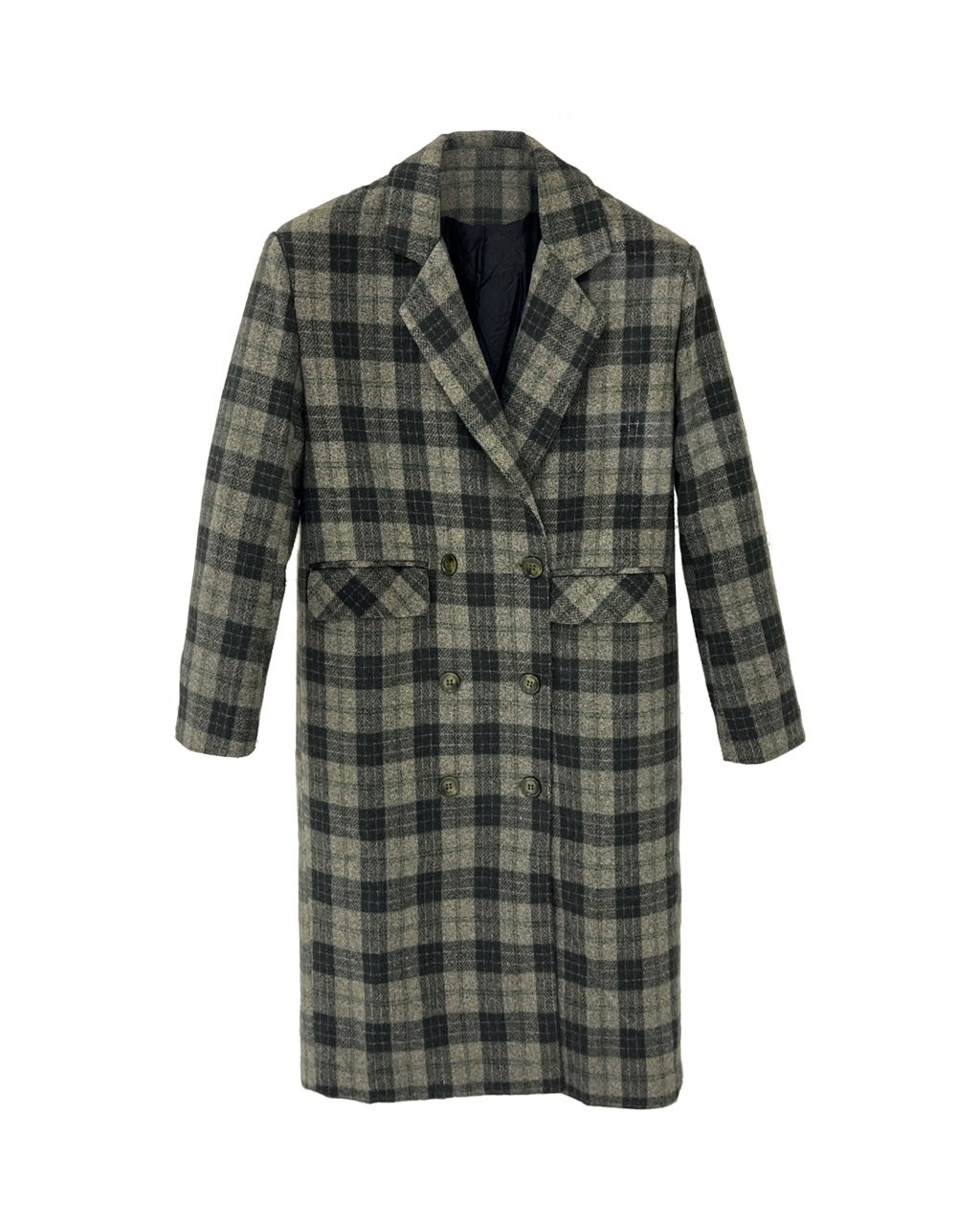 Restock］CHECK WOOL COAT | 10llllllllll