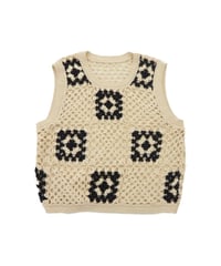 KALEIDO CROCHET VEST
