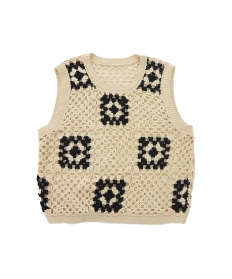 KALEIDO CROCHET VEST