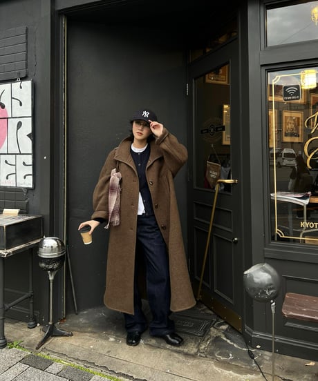 ALMOND LONG COAT