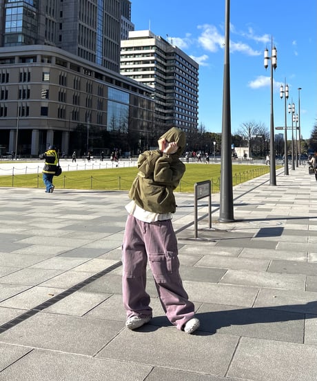 GRAPE CARGO PANTS