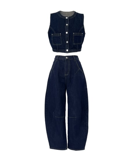 ［Restock］FRENCH DENIM SUIT