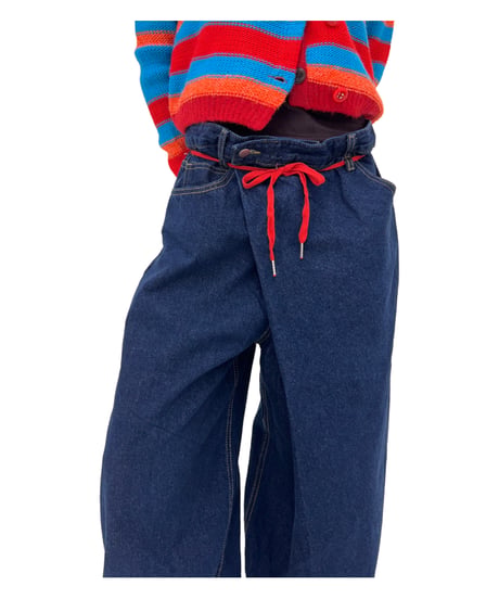 RED CORD DENIM