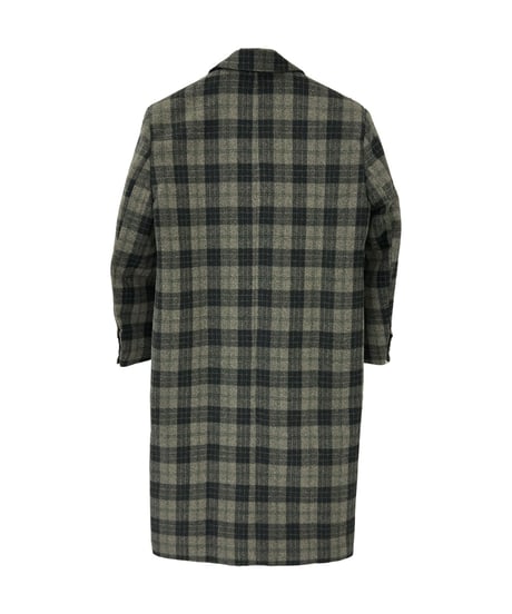 ［Restock］CHECK WOOL COAT