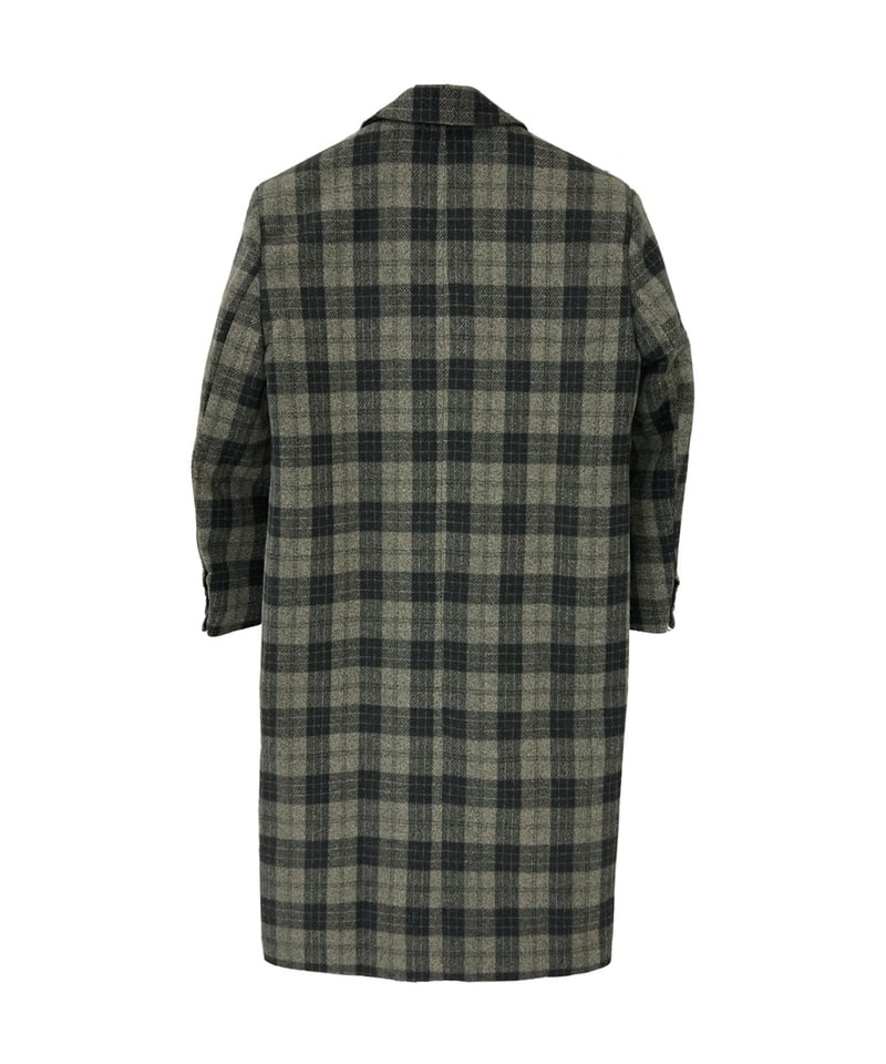 Restock］CHECK WOOL COAT | 10llllllllll