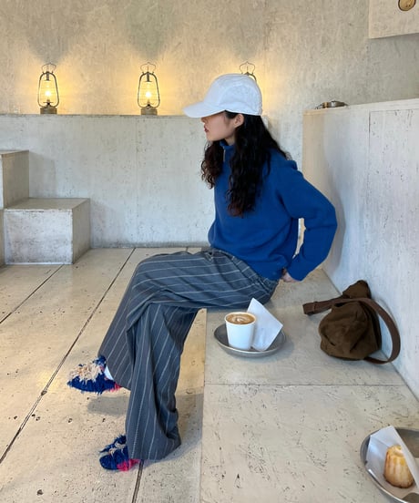 WOOL ZIP KNIT（2color!）