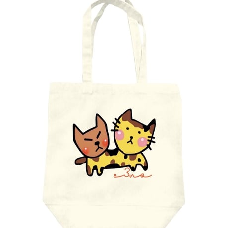 わんにゃんこトートバッグ