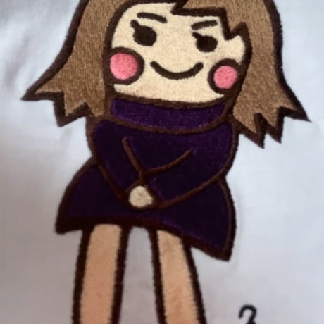 えみのんBIG刺繍ロングスリーブＴシャツ