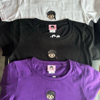 e3no2箇所ロゴ刺繍Tシャツ