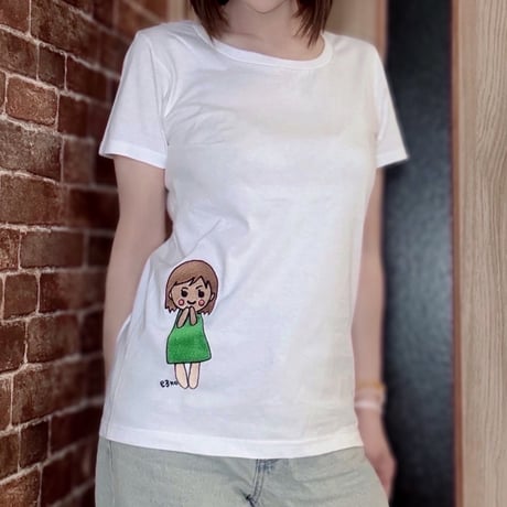 えみのん刺繍Ｔシャツ