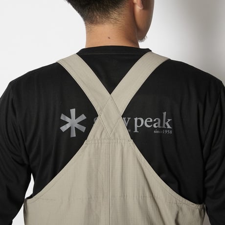 snow peak TAKIBI Light Ripstop Overalls (Khaki)