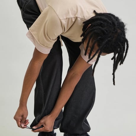 UNFRM ECOPET®️ C/P TECH DENIM FIELD WIDE PANTS