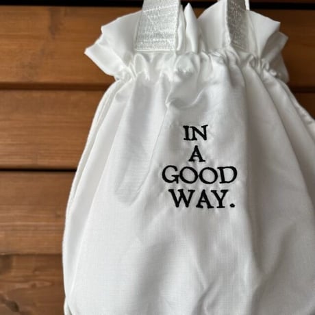 IN A GOOD WAY. OSANPO NYLON KINCHAKU