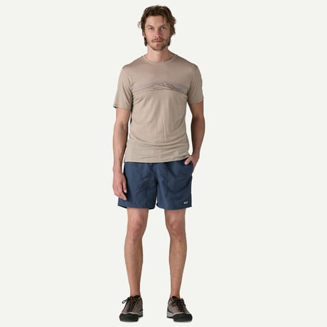 patagonia M's Baggies Shorts - 5 inch (Tidepool Blue w/Tidepool Blue)