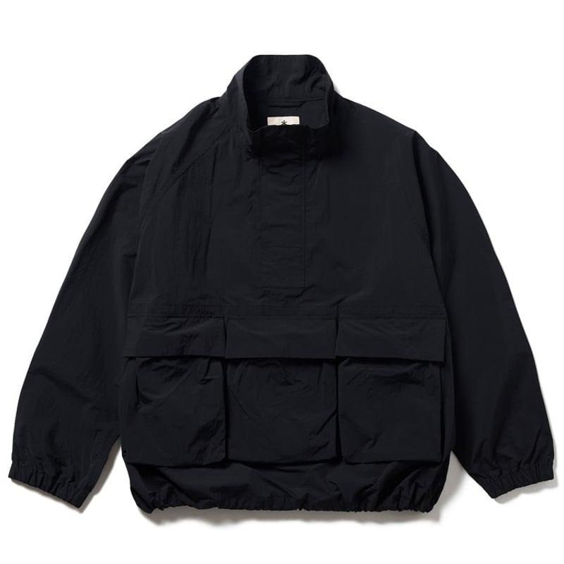 スノーピーク Nylon Tussah Anorak BLACK Nylon Tussah Anorak | Snow Peak