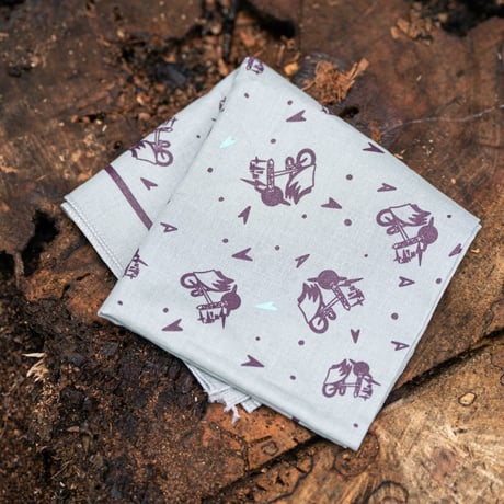 SWIFT INDUSTRIES campout 2023 bandana (grey)