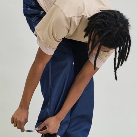 UNFRM ECOPET®️ C/P TECH DENIM FIELD WIDE PANTS