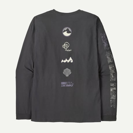 patagonia M's LS Long Way Round Organic T-Shirt