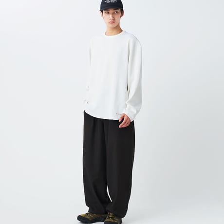 snow peak Dry Waffle Long Sleeve T-Shirt