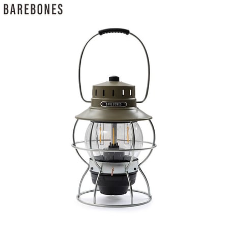 *BAREBONES* Railroad Lantern レイルロードランタンLED (オリーブドラブ）