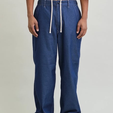 UNFRM ECOPET®️ C/P TECH DENIM FIELD WIDE PANTS