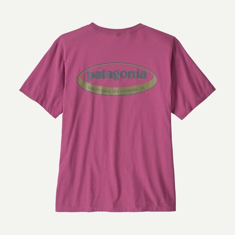 patagonia メンズ・'95 オーバル・ロゴ・Tシャツ