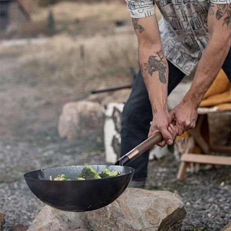BAREBONES Long Handle Wok