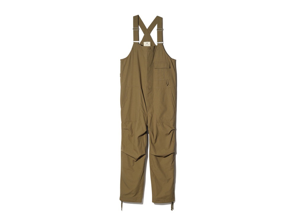 snow peak TAKIBI Light Ripstop Overalls (Khaki)