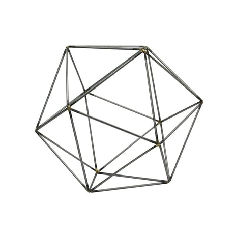 Icosahedron Frame "Silver"