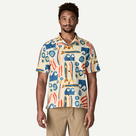 patagonia M's Tidal Threads Camp Shirt (Sardines: Natural)