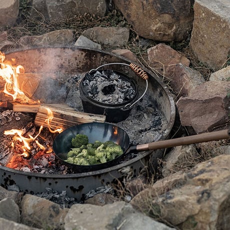 BAREBONES Long Handle Wok