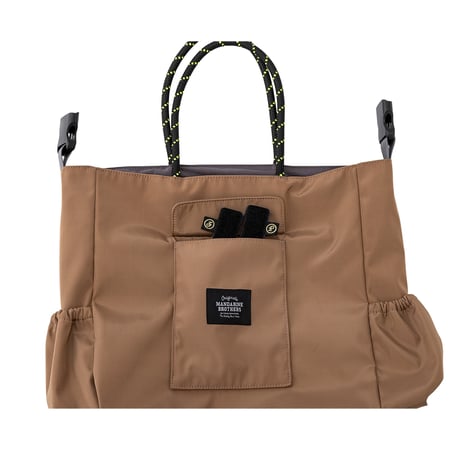 MANDARINE BROTHERS REVERSIBLE 3WAY TOTE
