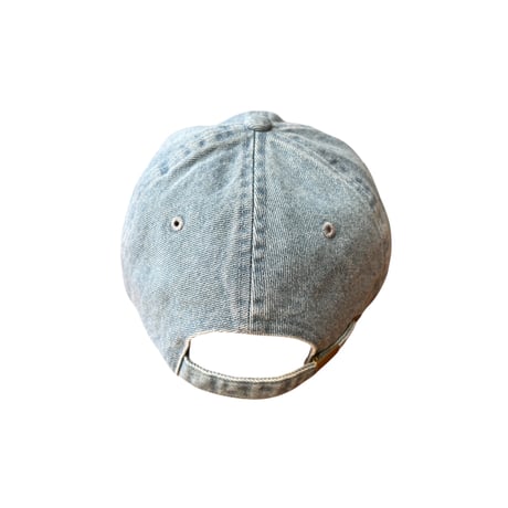 IN A GOOD WAY. LOCAL SUCKS CAP (LIGHT DENIM/RED)