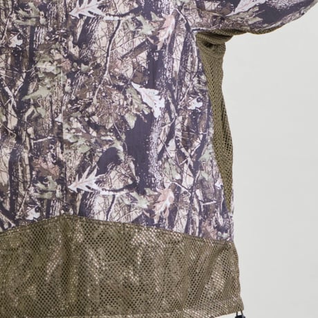 UNFRM NY TYPEWRITER PANEL MESH DECK PARKA